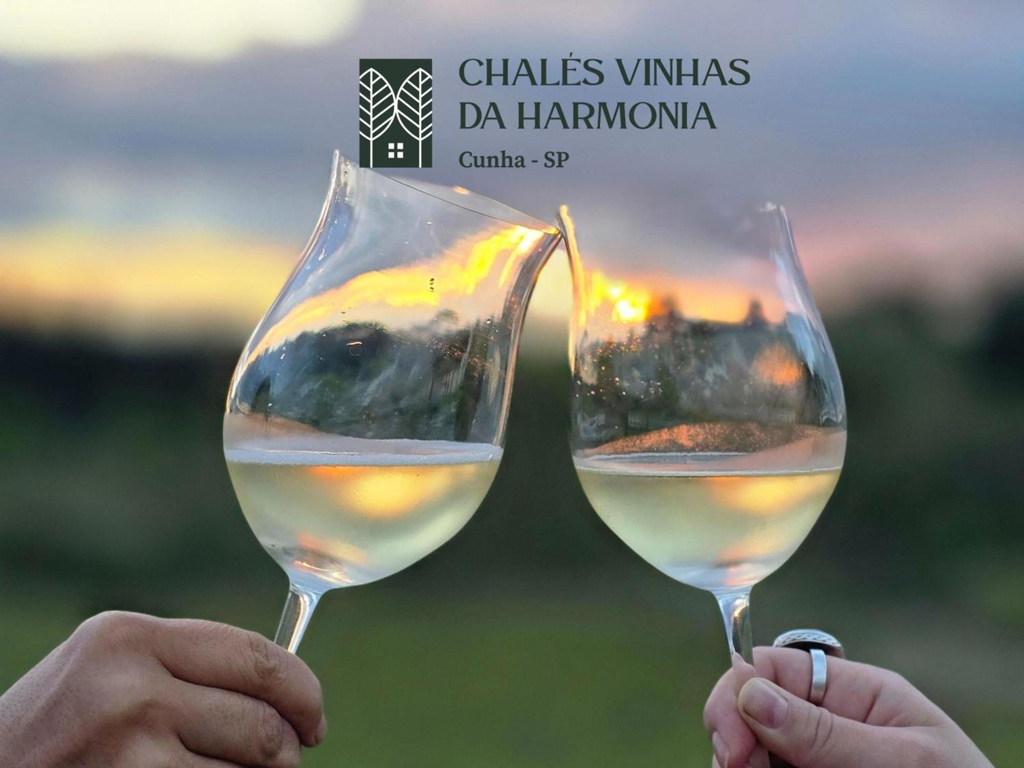 Chales Vinhas Da Harmonia L Pousada Em Cunha Sp Room photo