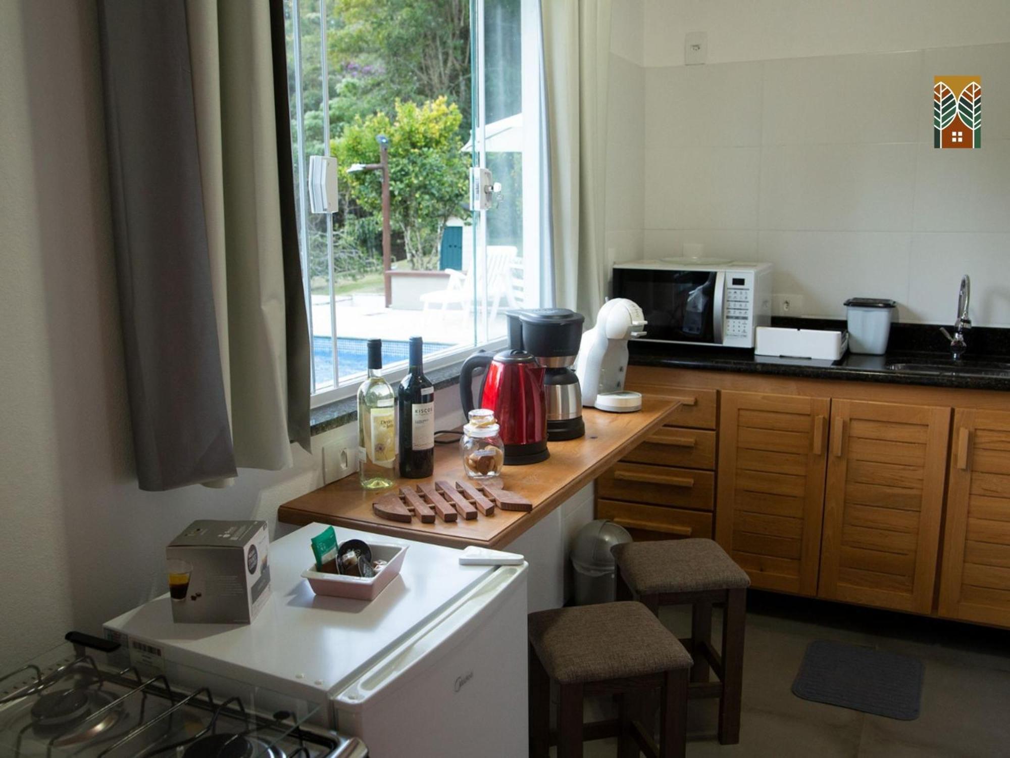 Chales Vinhas Da Harmonia L Pousada Em Cunha Sp Room photo